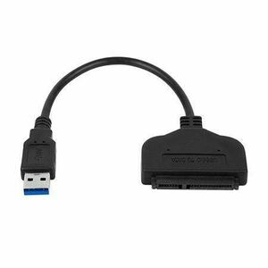 Adaptor Rebel KOM0971, USB 3.0 - SATA (Negru) imagine