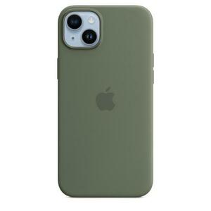 Husa Protectie Spate Apple MQUD3ZM/A pentru iPhone 14 Plus, Silicon, MagSafe (Verde) imagine