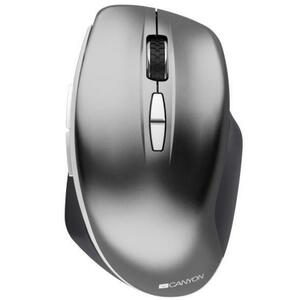 Mouse Wireless Canyon CNS-CMSW21DG, Optic, 1600 DPI (Gri) imagine