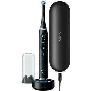 Periuta de dinti electrica Oral-B iO Series 10 Stardust, Bluetooth, Curatare 3D, Inteligenta artificiala, 7 moduri (Negru) imagine