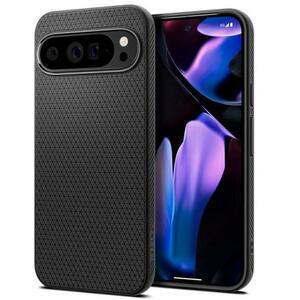 Husa pentru Google Pixel 9 Pro XL, Spigen, Liquid Air Matte, Neagra imagine