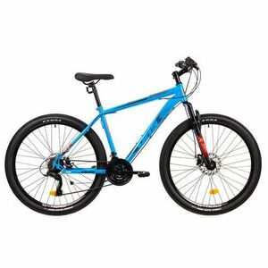 Bicicleta Mtb Terrana 2705, roti 27.5 Inch, cadru otel S, franare pe disc, 21 viteze, Albastru imagine