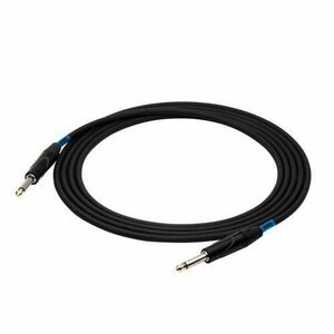 Cablu audio SSQ JMPJMP, Jack 6.3 mm - Jack 6.3 mm, 7 m, Negru imagine