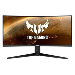 Monitor Gaming VA LED ASUS 34inch VG34VQL1B, WQHD (3440 x 1440), HDMI, DisplayPort, Ecran curbat, 165 Hz, 1 ms (Negru) imagine