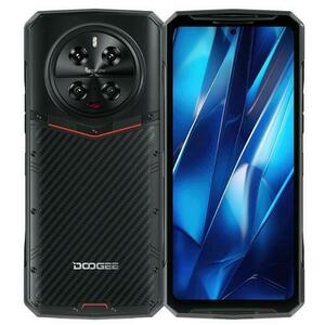 Telefon Mobil Doogee DK10, Procesor Mediatek Dimensity 8020, AMOLED 6.67inch, 12GB RAM, 512GB Flash, Camera Quad 50 + 16 + 50 + 64 MP, Wi-Fi, 5G, Dual Sim, Android (Negru) imagine