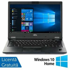 Laptop Refurbished Fujitsu LifeBook E549, Intel Core i5-8265U 1.60-3.90GHz, 8GB DDR4, 256GB SSD, 14 Inch Full HD, Webcam + Windows 10 Home imagine