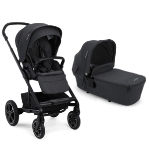 Carucior Nuna MIXX next Ocean, 0 - 22kg, pliabil, husa de iarna, husa de ploaie + Landou LYTL Ocean imagine