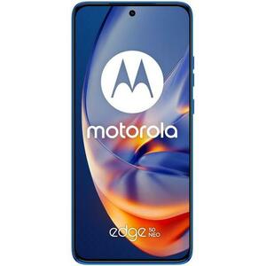 Telefon Mobil Motorola Edge 50 Neo, Procesor Mediatek Dimensity 7300, LTPO P-OLED 6.4inch, 8GB RAM, 256GB Flash, Camera Tripla 50 + 10 + 13 MP, Wi-Fi, 5G, Dual Sim, Android (Albastru) imagine