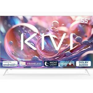 Televizor LED KIVI 139 cm (55inch) 55U760QW, Ultra HD 4K, Smart TV, WiFi imagine