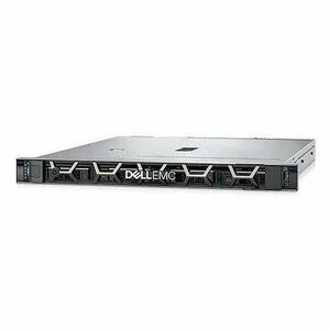 Server DELL PowerEdge R250 PER250SPL3-2314-16GB-2TB-05, Rack 1U, Intel Xeon E-2314 4 C / 4 T, 2.8 GHz - 4.5 GHz, 8 MB cache, 65 W, 16 GB DDR4 ECC, 2 TB HDD, 4 x LFF, 700 W, Fara sistem de operare imagine