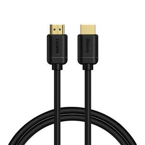 Cablu HDMI 2.0, Baseus CAKGQ-A01, 4K 60Hz, 3D, HDR, 18 Gbps, 1 m, Negru imagine