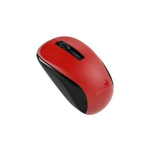 Mouse Wireless Genius Nx-7005, 2.4Ghz, Optic, 1200 Dpi, Negru/Rosu imagine