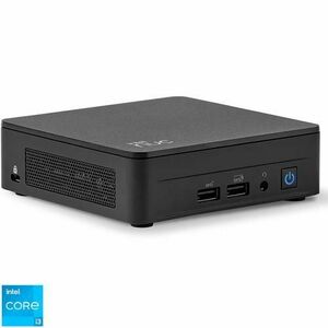 Calculator Barebone Mini PC Asus NUC 13 Pro NUC13ANKi3 cu procesor Intel® Core™ i3-1315U pana la 4.50 GHz, fara RAM, fara stocare, Intel® UHD Graphics , No OS, EU cord (Negru) imagine