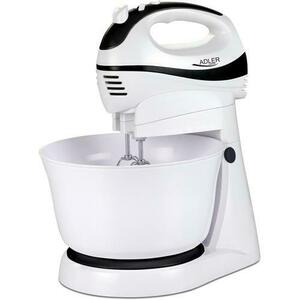 Mixer cu bol Adler AD4206, 300W, Alb imagine