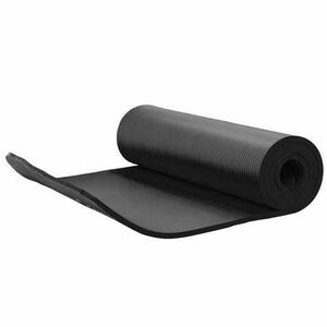 Saltea yoga SPACER, material NBR, dimensiune 1830 x 610 x 10 mm, Negru imagine