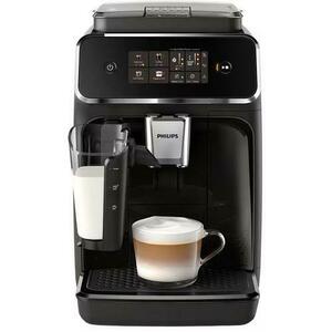 Espressor Philips Seria 2300 EP2331/10, 1500W, Sistem LatteGO, 4 bauturi, 15 bar, 1.8 l, 3 setari temperatura, 3 setari aroma (Negru) imagine