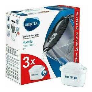 Cana filtrare apa Brita Marella, 2.4 L (Negru) + 3 filtre imagine