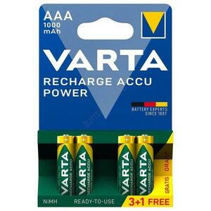 Acumulatori Varta 5703301494, 3+1 buc. ACCU AAA Ni-MH/1000mAh/1, 2V imagine