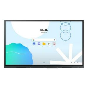 Tabla interactiva Samsung E-board WAD LH86WADWLGCXEN, 86”, 4K UHD, 400cd/mp, 40 puncte atingere, Android 13.0, certificat Google EDLA, TUV, Energy Star, DNSH imagine