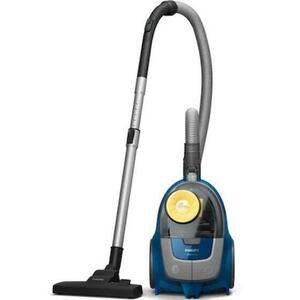 Aspirator Philips fara sac Seria 2000 XB2125/09, tehnologie PowerCyclone 4, 850w, filtru de aer Super Clean, perie multifunctionala, design compact si usor, 9m lungime, Albastru imagine