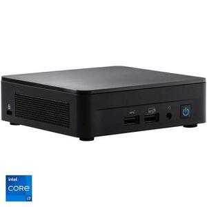 Calculator Barebone Intel® NUC 12 Pro Kit NUC12WSKv7 cu procesor Intel® Core™ i7-1270P pana la 4.80GHz, fara RAM, fara stocare, Intel® Iris® Xe Graphics eligible, No OS, Negru imagine