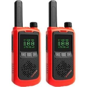 Set 2 statii radio PMR Baofeng BF-T17, raza de actiune pana la 5 km (Rosu) imagine