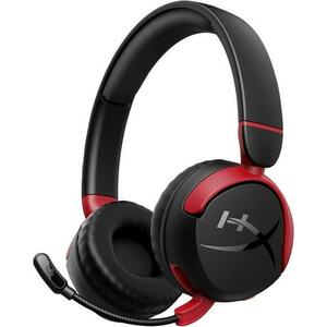 Casti Gaming HyperX Cloud Mini Wireless, Bluetooth, On-Ear, Stereo, Microfon, Multiplatforma (Negru) imagine