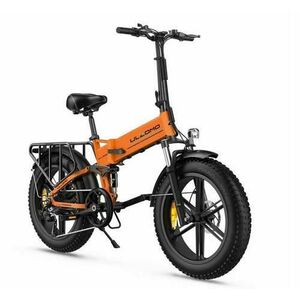 Bicicleta electrica pliabila Ulzomo Dunes 20 E-bike, 750W, 48V 16Ah, autonomie 120km, viteza maxima 40km/h, roti 20'' (Portocaliu) imagine