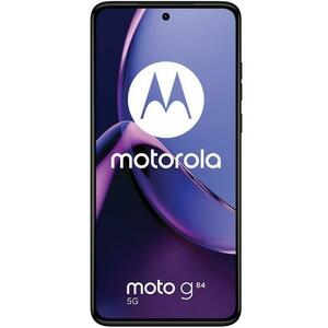 Telefon Mobil Motorola Moto G84, Procesor Qualcomm SM6375 Snapdragon 695 5G Octa-Core, P-OLED Capacitive touchscreen 6.5inch, 8GB RAM, 256GB Flash, Camera Duala 50+8MP, 5G, Wi-Fi, Dual SIM, Android (Albastru inchis) imagine