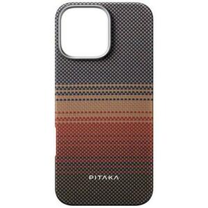 Husa Tactile Woven Aramida Magsafe Pitaka pentru iPhone 16 Pro Max, Multicolor imagine