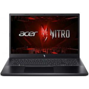 Laptop Gaming Acer Nitro V 15 ANV15-51 (Procesor Intel® Core™ i9-13900H (24M Cache, up to 5.40 GHz), 15.6inch FHD, 32GB, 1TB SSD, GeForce RTX 4060 @8GB, Negru) imagine