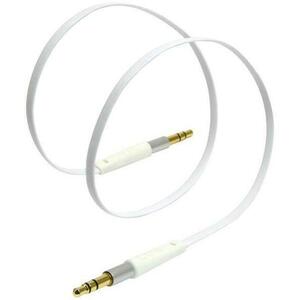 Cablu Audio Tylt AUX, Jack 3.5mm - Jack 3.5mm, 1m (Alb) imagine