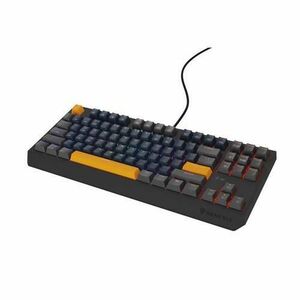 Tastatura Gaming Mecanica Genesis THOR 230 TKL Positive, USB Type-A, Iluminare RGB, Switch-uri Outemu Panda (Albastru) imagine