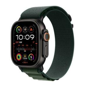 Smartwatch Apple Watch Ultra 2 GPS + Cellular, 49mm Titanium Case with Dark Green Alpine Loop, Medium (Verde) imagine