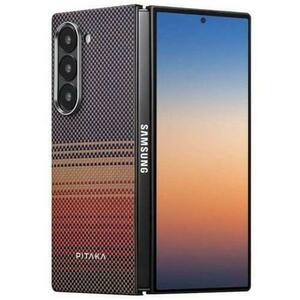 Husa Pitaka MagEZ 5 Aramida 600D Sunset pentru Samsung Galaxy Z Fold6 imagine