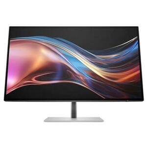 Monitor IPS LED HP 27inch 724pi, QHD (2560 x 1440), HDMI, DisplayPort, Pivot (Argintiu) imagine