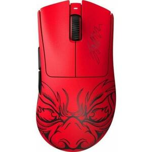 Mouse Gaming Wireless Razer DeathAdder V3 Pro Faker Edition, 30000 DPI, 70G, Autonomie 90 ore (Rosu/Negru) imagine