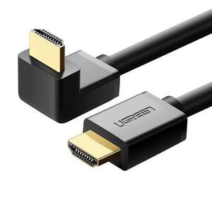 Cablu Video UGREEN Angled, HDMI - HDMI, 4K, 2m (Negru) imagine