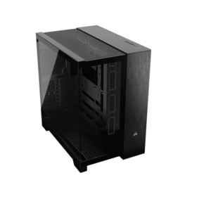 Carcasa CORSAIR 6500X DUAL CHAMBER OBSIDIAN ALUMINIUM, Mid Tower (Negru) imagine