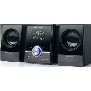 Micro Sistem Audio Muse M-38 BT, 2 x 5 W, Bluetooth, CD-Player, Telecomanda (Negru) imagine