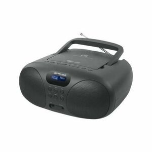 Radio Cd Player MUSE MD-208 DB, Afisaj LCD, 20 de posturi presetate, Mufa AUX, Negru imagine