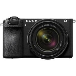 Aparat foto mirrorless Sony A6700, APS-C, 26MP, 4K, AI, Stabilizare 5 axe + Obiectiv 18-135mm (Negru) imagine