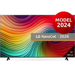 Televizor NanoCell LED LG 190 Cm (75inch) 75NANO81T3A, Ultra HD 4K, Smart TV, WiFi, CI+ imagine