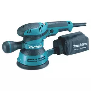 Masina de slefuit orbitala Makita BO5041, 300 W, 125 mm diametru disc, 4000-10000 oscilari/min, 2 m lungime cablu alimentare imagine