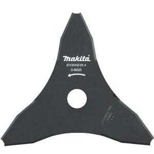 Cutit pentru motocoasa Makita D-66020, 230x25.4 mm, 3 dinti, DUR190L, DUR190U, DUR368A, DUR368L, DUR369A, UR101C imagine