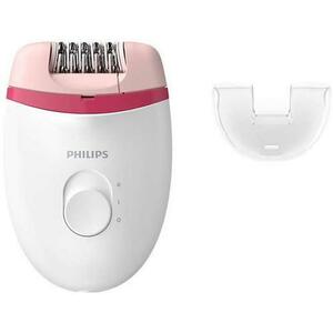 Epilator Philips Satinelle Essential BRE235/00, 2 viteze (Alb/Roz) imagine