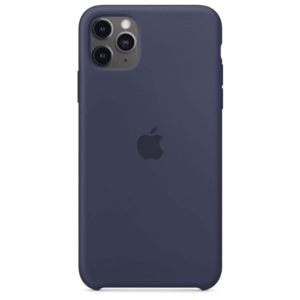 Protectie Spate Apple MWYW2ZM/A pentru iPhone 11 Pro Max, Silicon (Albastru) imagine