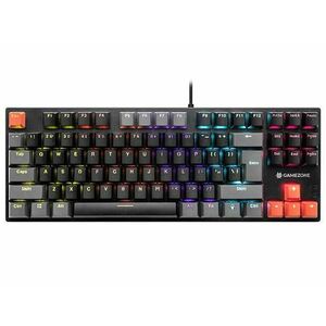 Tastatura Gaming Mecanica Tracer GameZone Blade 87, USB, 1.5m (Negru) imagine