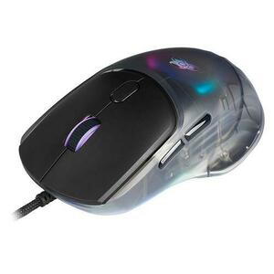 Mouse Gaming Tracer GameZone NEON, USB, 7 butoane, 12400 DPI, Iluminare RGB (Negru) imagine