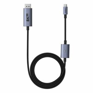 Cablu Audio si Video USB-C - DisplayPort Baseus B0063370D111-02, 8K, 1.5m (Negru) imagine